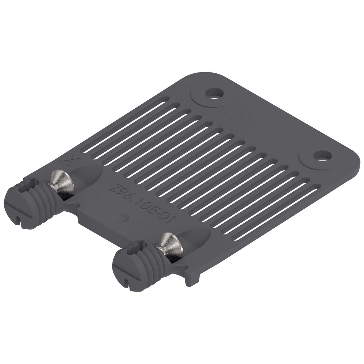 SERVO-DRIVE additional components Front stabilizer R7037 Dust Grey — BLUM Z96.10E1