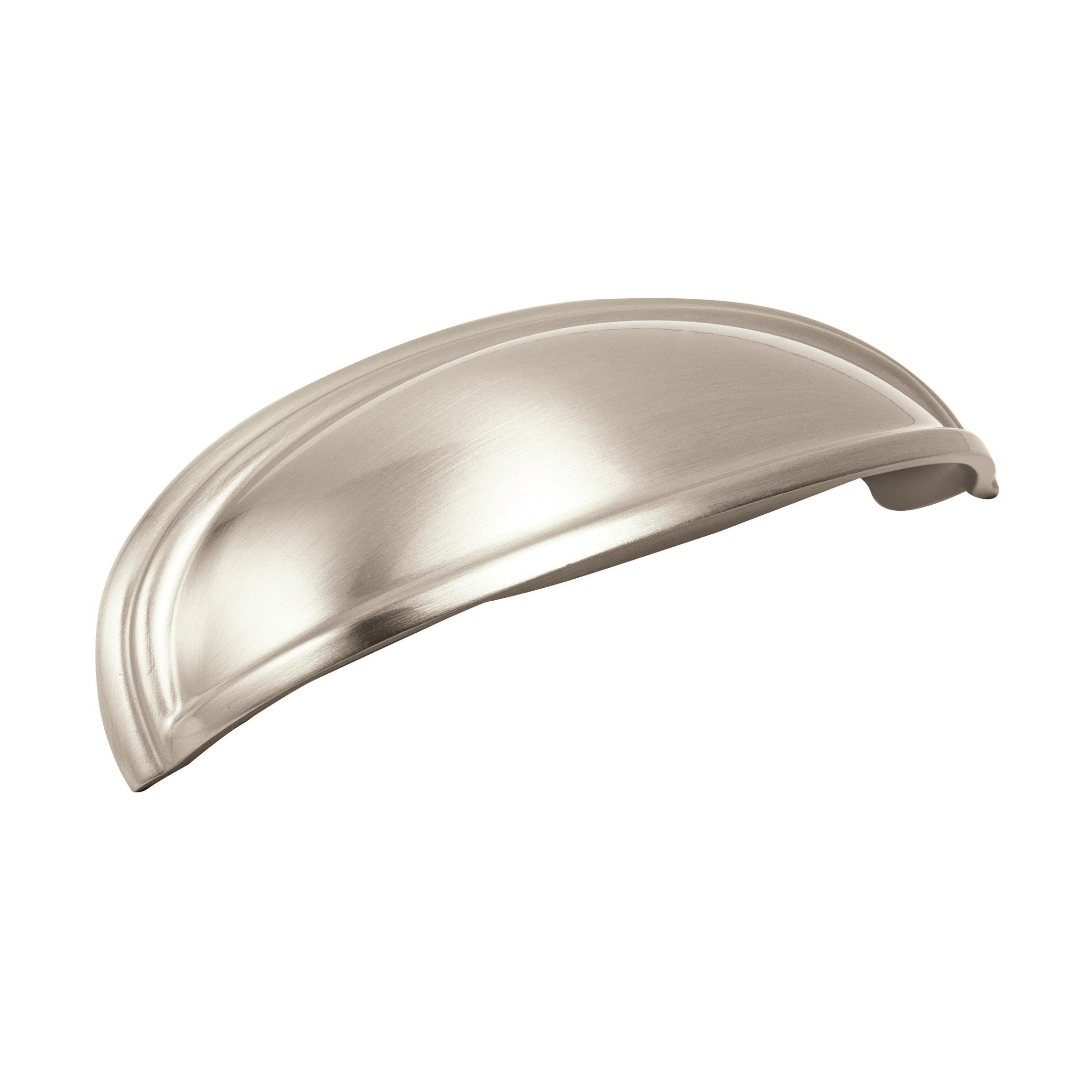 Cup Pull Satin Nickel 5-1/16(129) L X 1-3/4(44) W