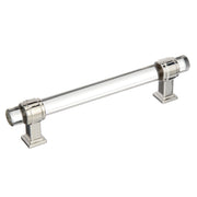 Pull Clear/Polished Nickel  5/8(16) L X 5/8(16) W