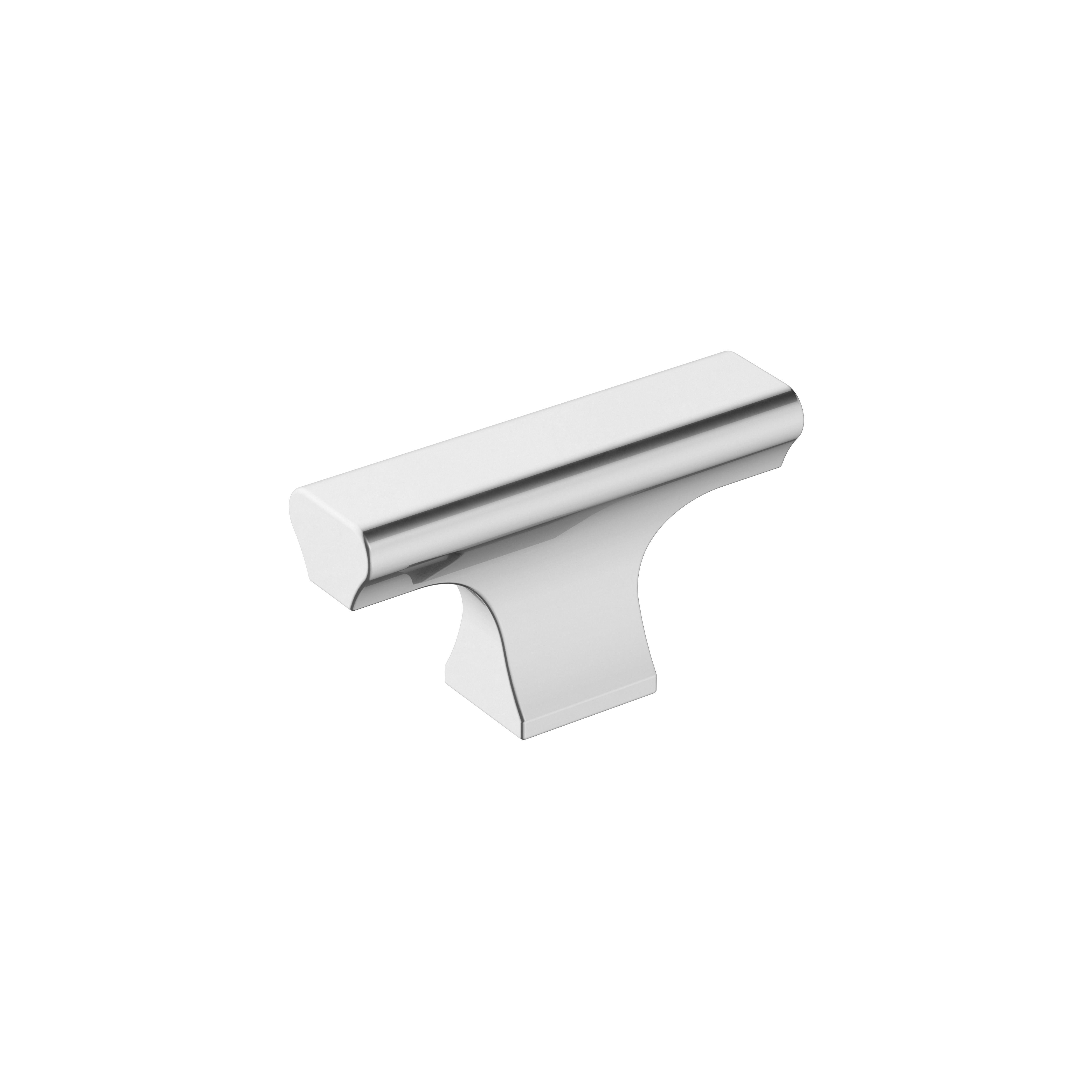 Knob Polished Chrome 5/8 x 1/2(16 x 14)