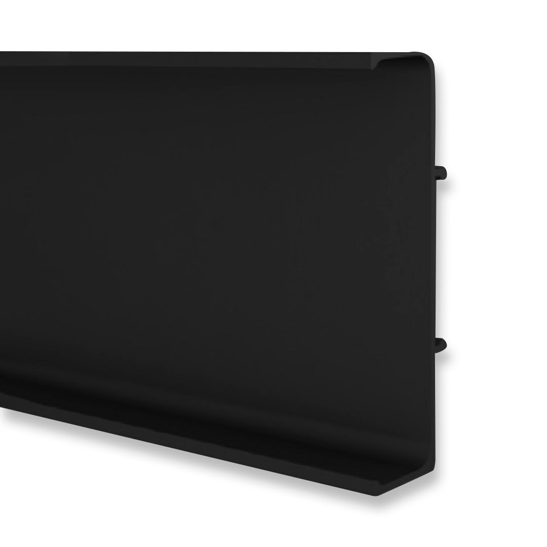 GOLA G39 VOLPATO PROFILE FOR HORIZONTAL AND VERTICAL APPLICATIONS 13.75' L X 2.61" H X 0.66" D MATT BLACK ANODIZED