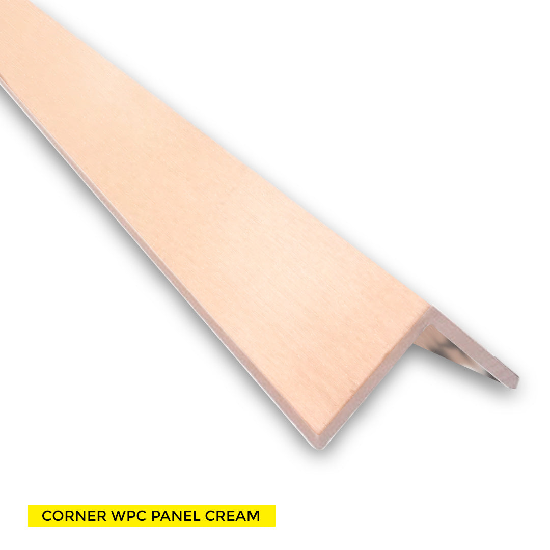 WPC OUTER END CORNER CREAM 114.17"