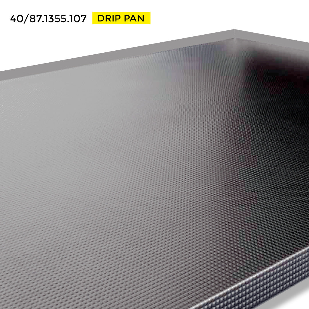 DRIP SHIELD VOLPATO 40.5" W X 23.25" D EMBOSSED ALUMINUM WITH SIDE GASKETS