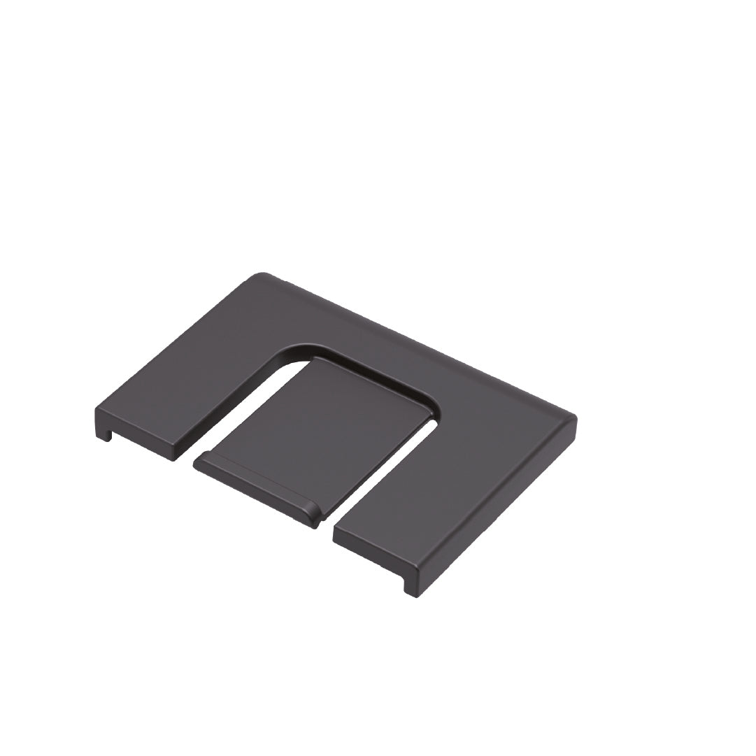 HINGE KIMANA SKIN ITALIANA FERRAMENTA FREE SWING FOR 18MM PANEL DOUBLE DRILL Ã˜40X2.5MM Ã˜26X15MM ANTHRACITE