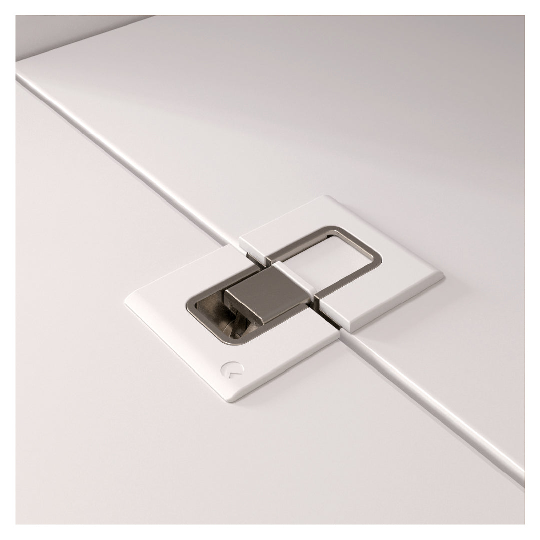 HINGE KIMANA SKIN ITALIANA FERRAMENTA FREE SWING FOR 18MM PANEL DOUBLE DRILL Ã˜40X2.5MM Ã˜26X15MM WHITE
