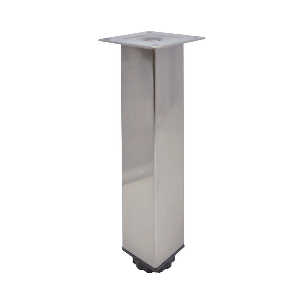 FURNITURE LEG SQUARE 6" TUBE 38MM CH