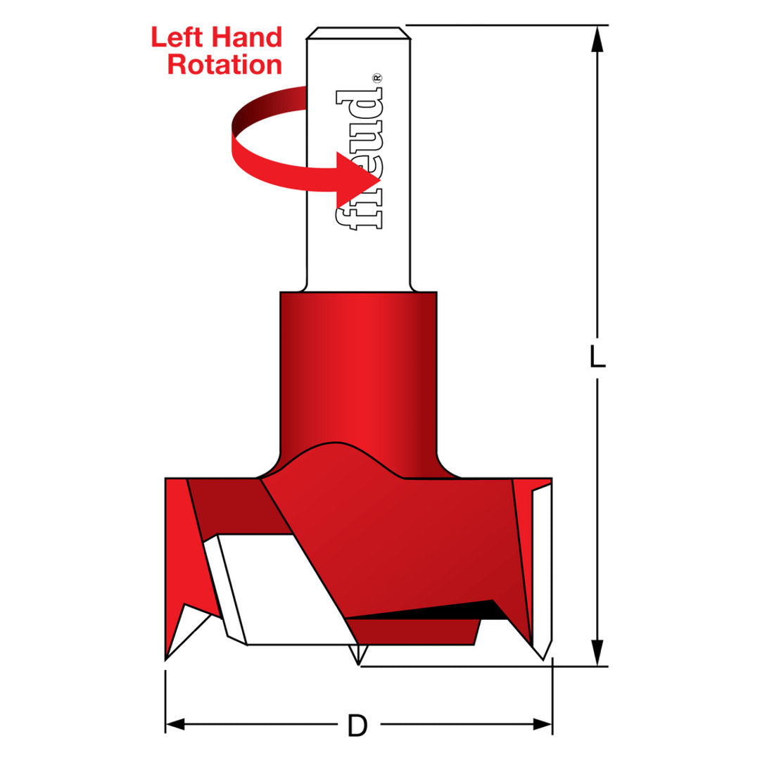 Cylinder (Hinge) Bit