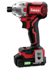 20V Brushless Impact Driver with Battery and Charger - IMEX Power Tools