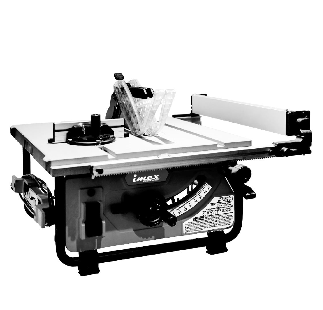 10" Table Saw with Aluminum Table - IMEX Power Tools (Pro+ Quality)