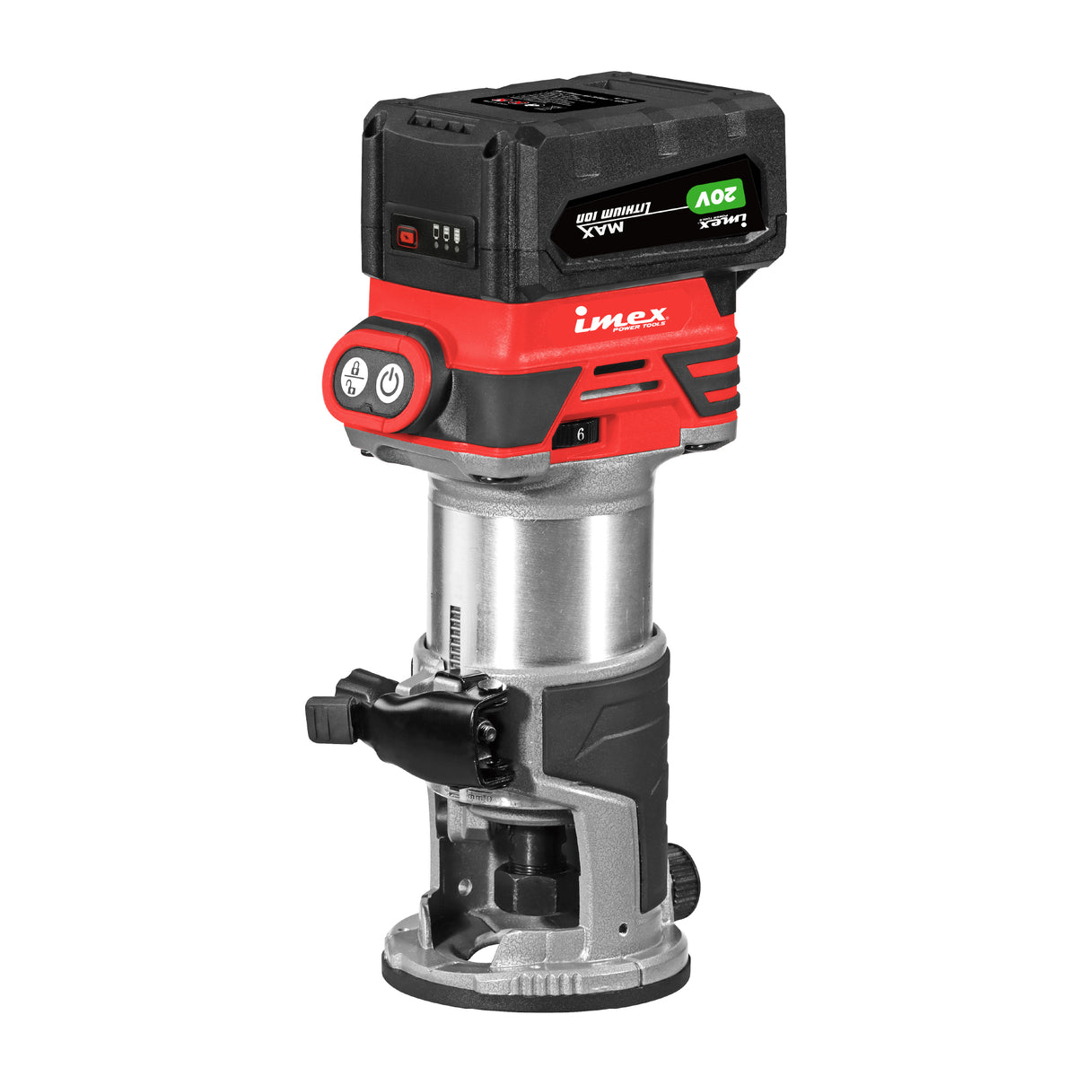 Total 20v Router 20V Brushless Cordless Router with Battery and Charger - IMEX Power To ...