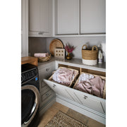 Tilt Out Hamper Basket (Chrome) Chrome  15.5 in (394 mm) W x 13.5 in (343 mm) D x 19.75 in (502 mm) H