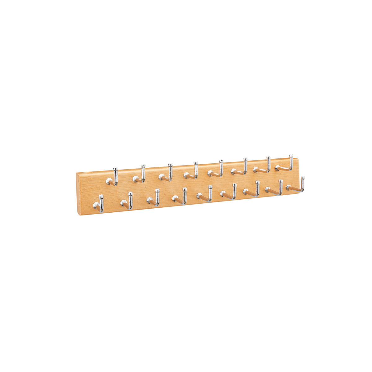 Side Mount Belt Rack 14 in Natural Side mount Belt Rack Natural 2.75 in (70 mm) W x 13.88 i ...