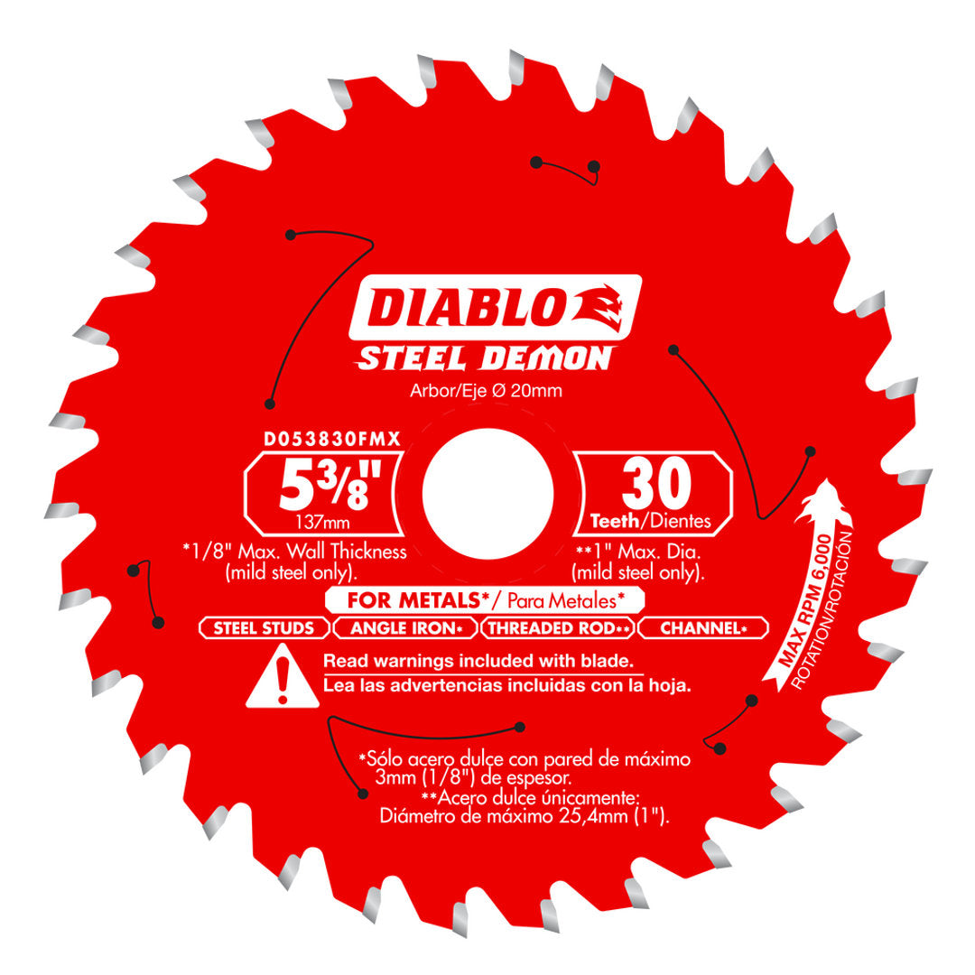 Steel Demon(TM) Carbide Saw Blade For Medium Metal