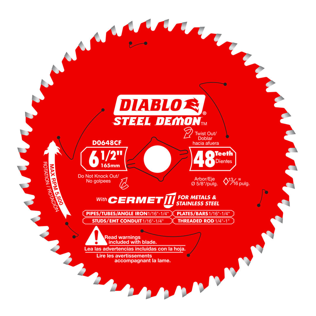 Steel Demon(TM) Cermet Ii Saw Blade For Medium Metal