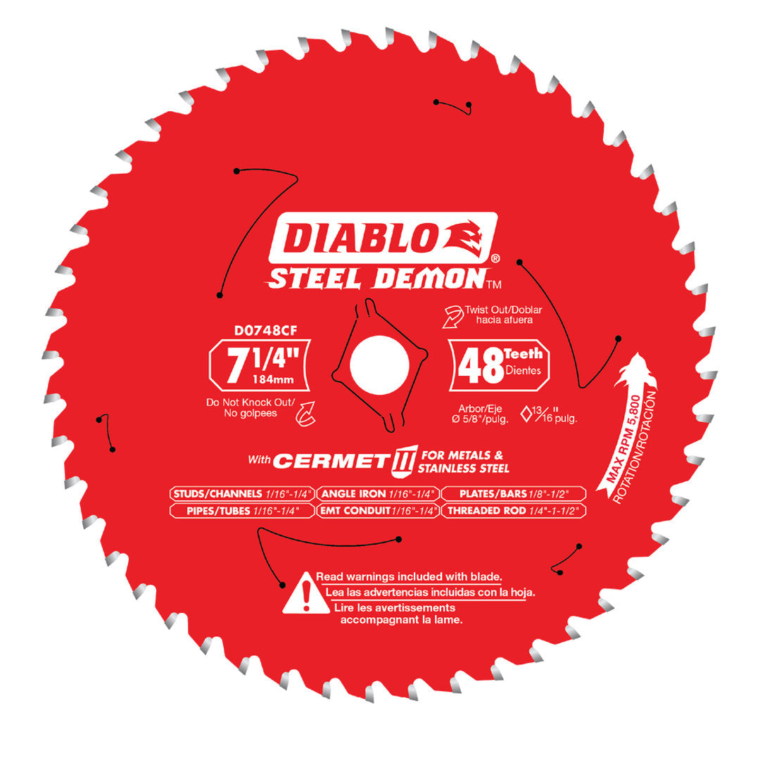 Steel Demon(TM) Cermet Ii Saw Blade For Medium Metal