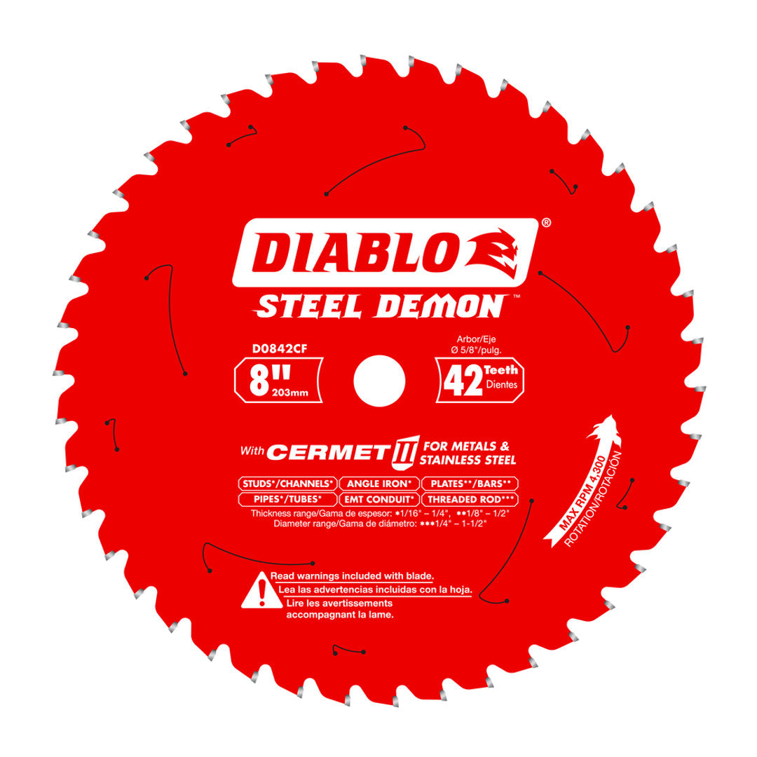 Steel Demon(TM) Cermet Ii Saw Blade For Thick Metal