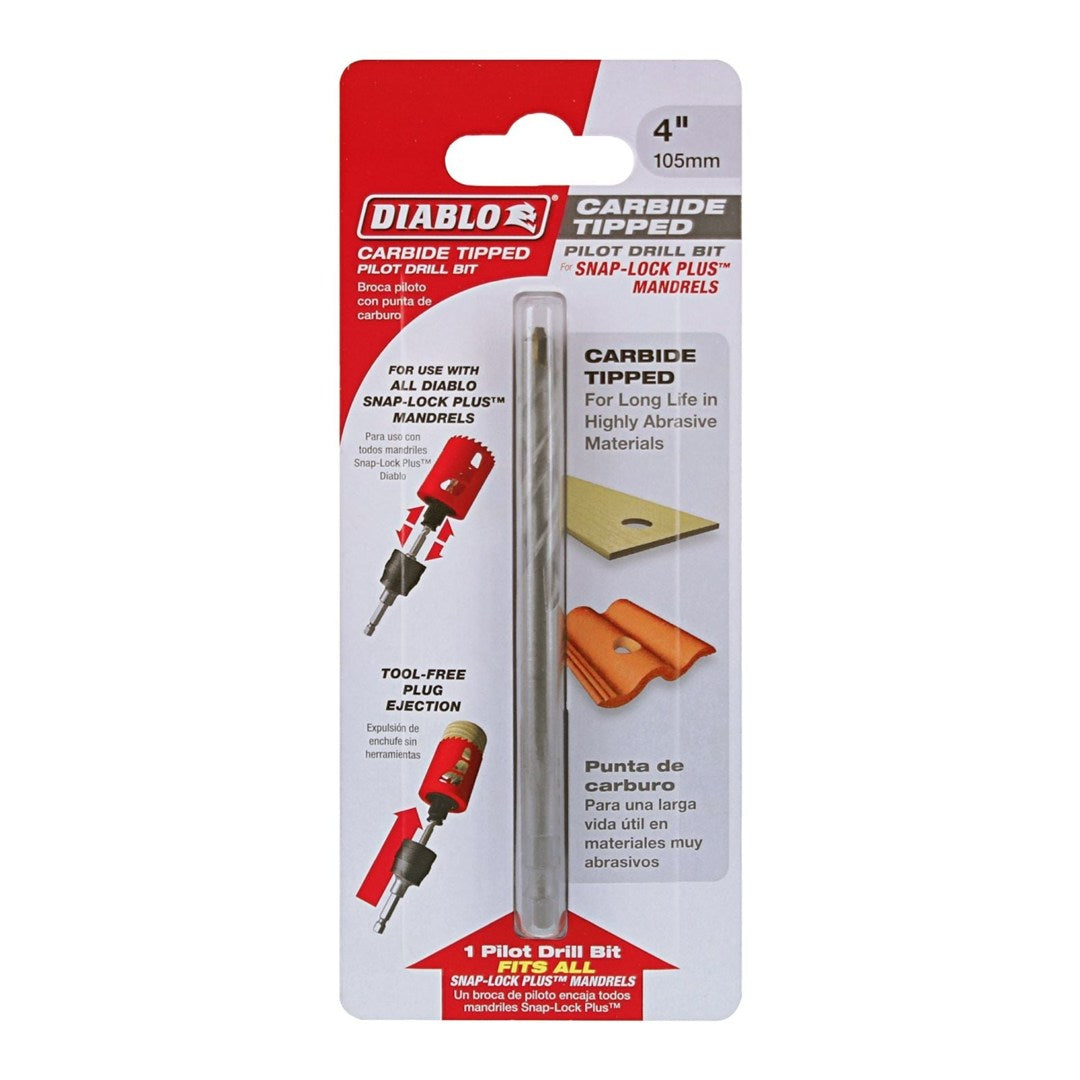 1/4" High Performance Hole Saw Pilot Bit