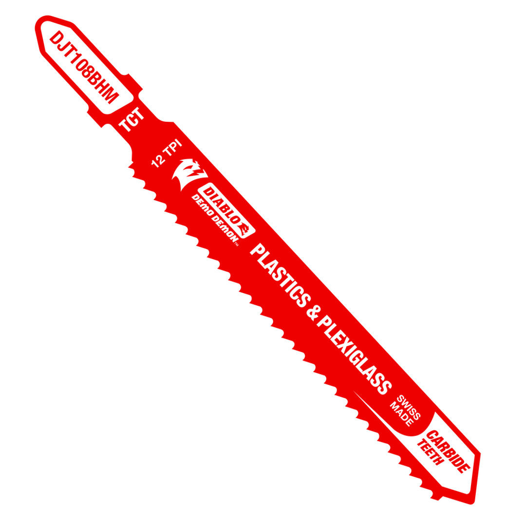 Demo Demon(TM) Carbide Teeth Jig Saw Blade For Plastics & Plexiglass