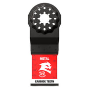 Amped(TM) Steel Demon(TM) Starlock Carbide Teeth Oscillating Blade For Metal