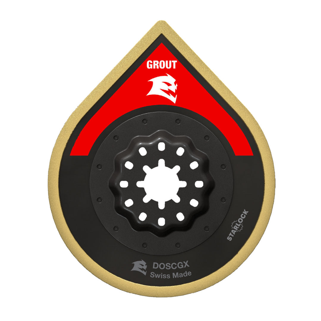 Starlock Carbide Grit Oscillating Sanding Blade For Grout And Mortar