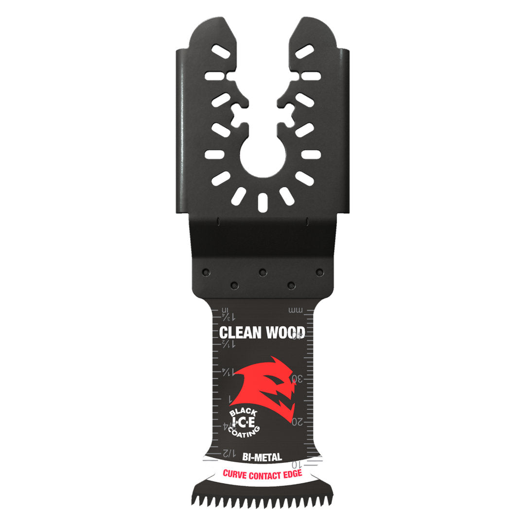 Demo Demon(TM) Universal Fit Bi-Metal Oscillating Blade For Clean Wood