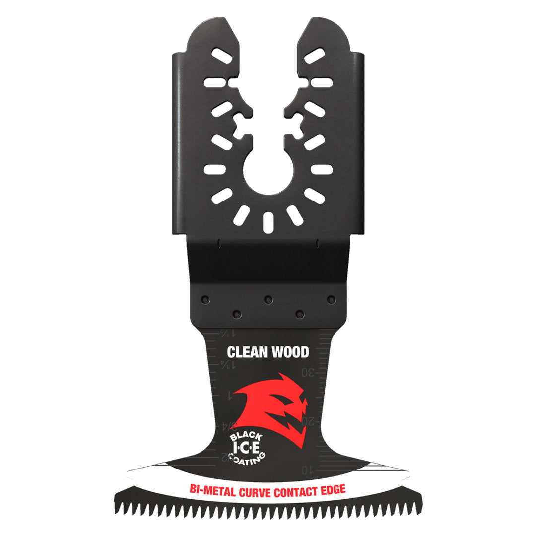 Demo Demon(TM) Universal Fit Bi-Metal Oscillating Blade For Clean Wood