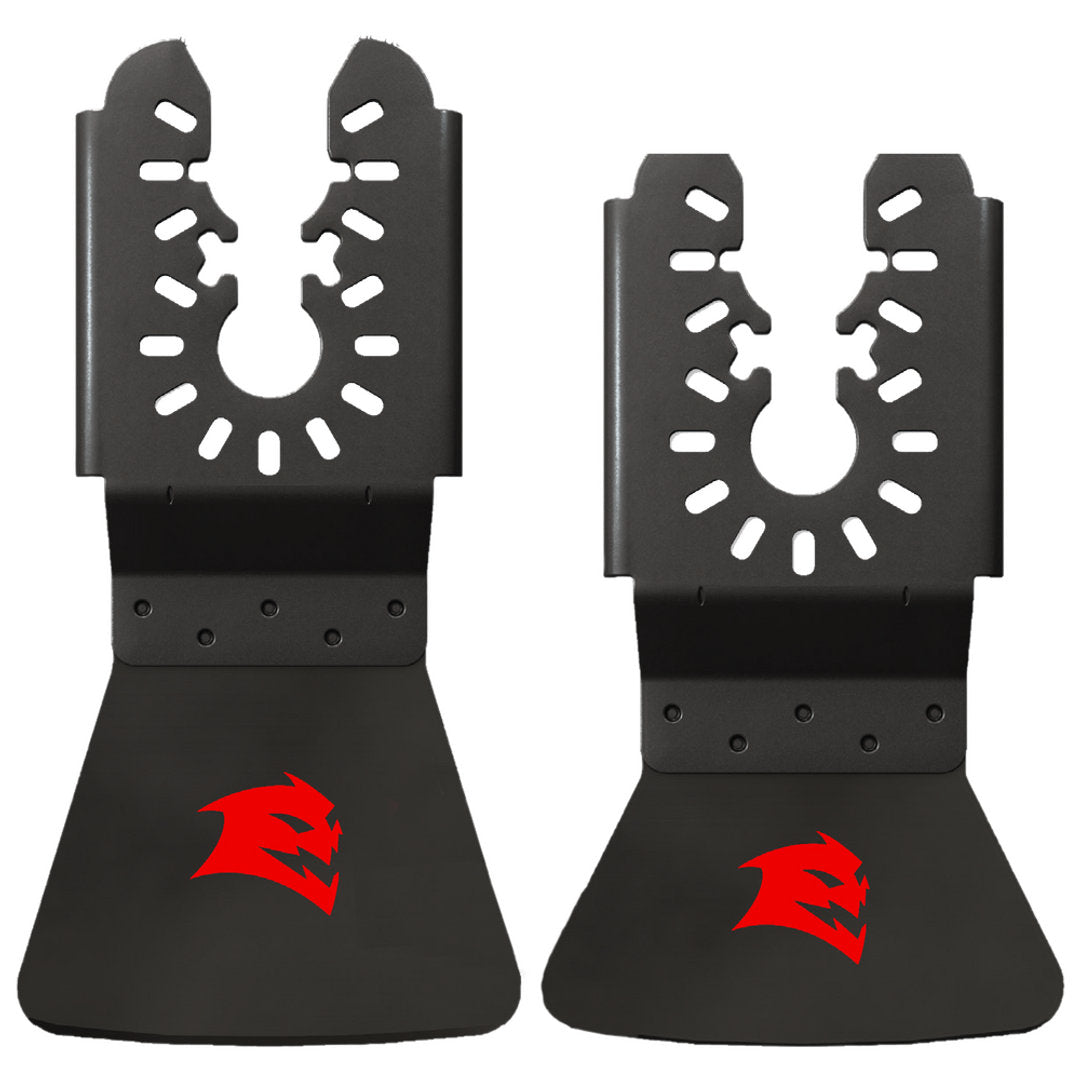 Universal Fit High Carbon Steel Oscillating Scraper Set For Adhesive Removal