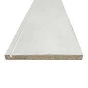 White Melamine Drawer Side, 1/2" (Multiple Sizes)