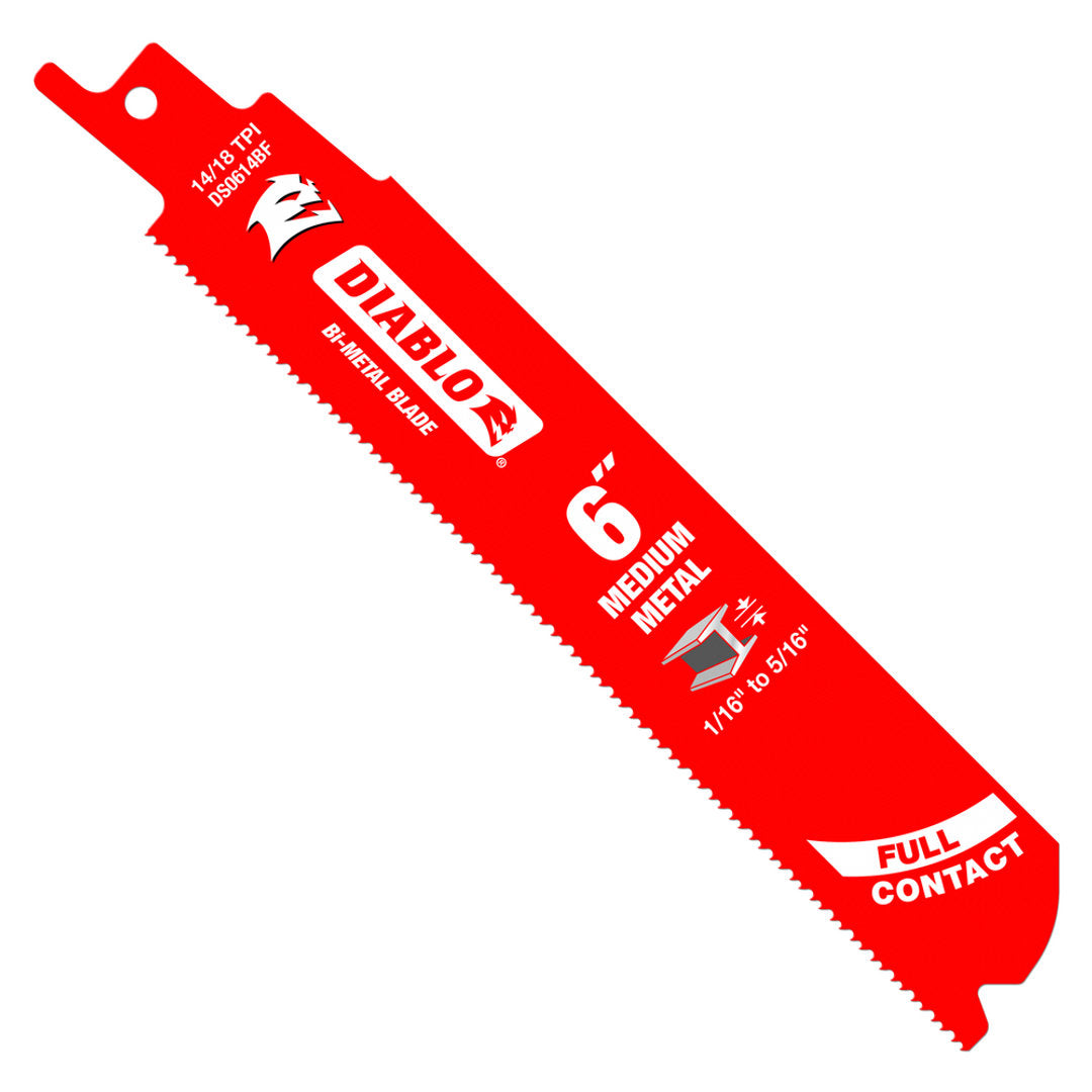Bi-Metal Reciprocating Saw Blade For Medium Metal