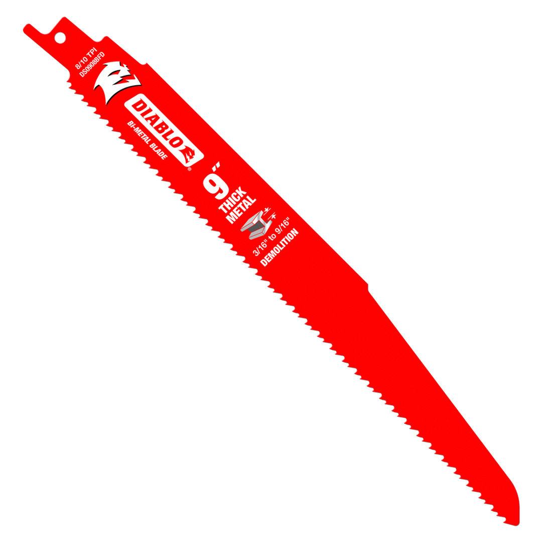Bi-Metal Reciprocating Saw Blade For Thick Metal