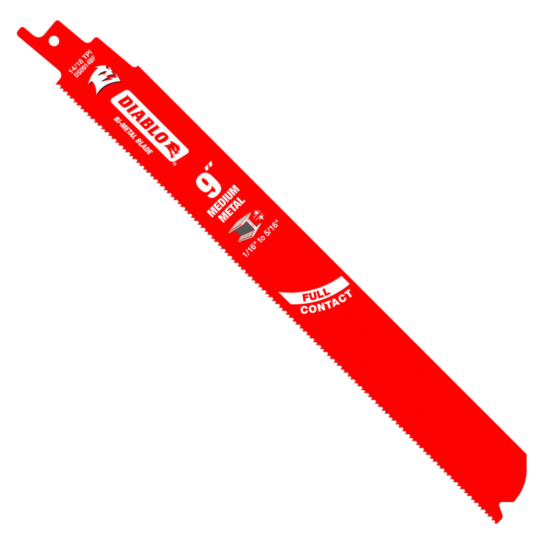 Bi-Metal Reciprocating Saw Blade For Medium Metal
