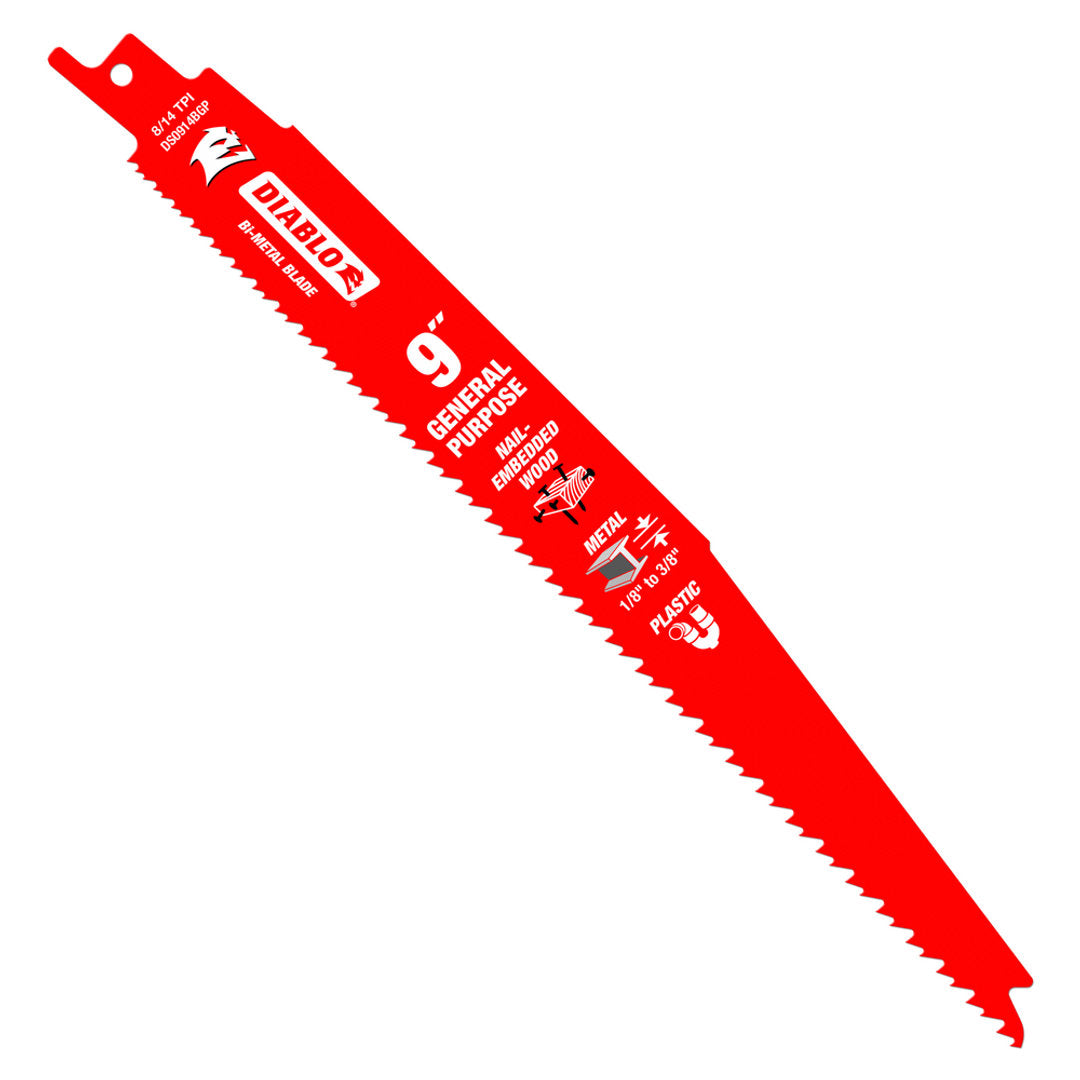 Bi-Metal Reciprocating Saw Blade For General Purpose Cuts