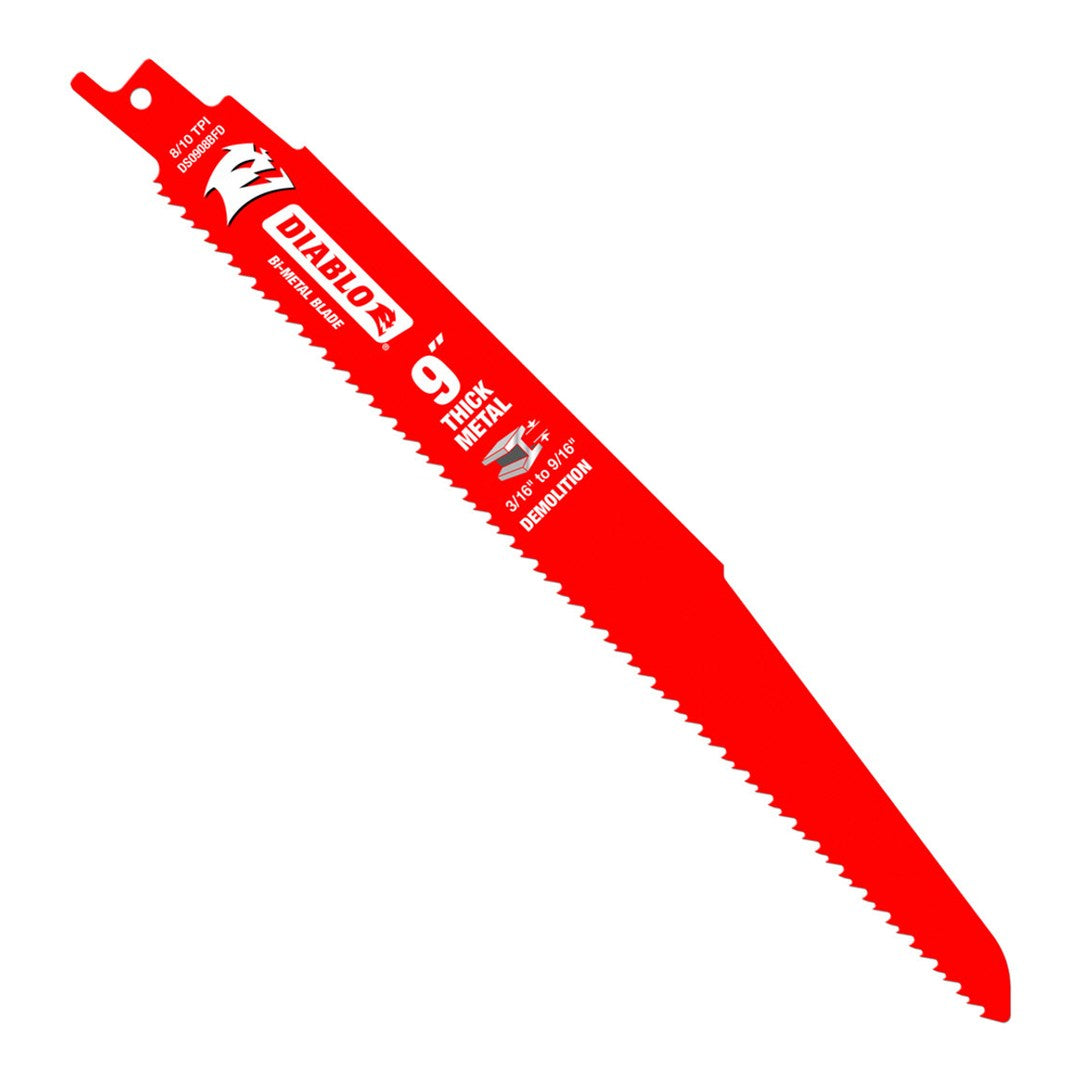 Bi-Metal Reciprocating Saw Blade For Thick Metal