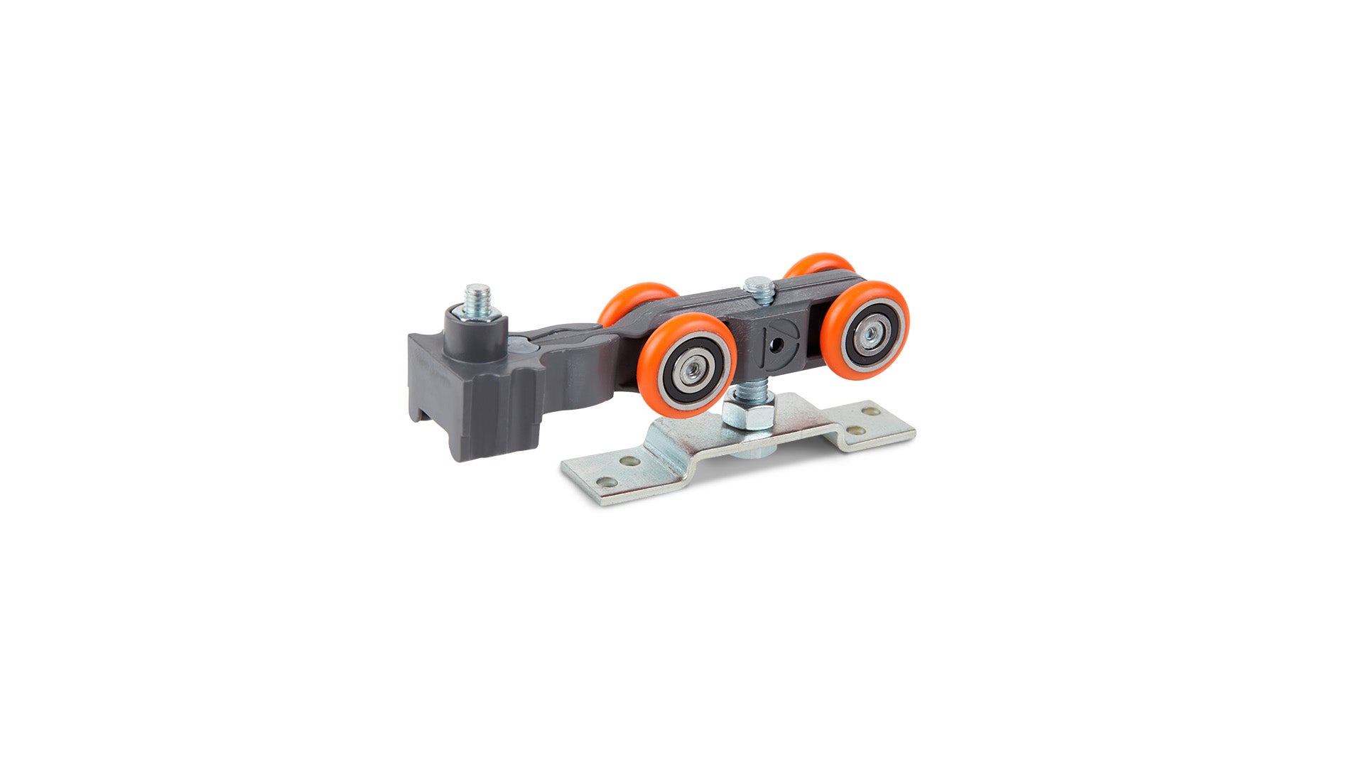 Carrier Set Ducasse DN80 CF for Wood or Aluminum Doors – 1 Door up to 176 lbs (80 kg)