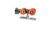 Carrier Set Ducasse DN150 CF for Wood Doors – 1 Door up to 330 lbs (150 kg)