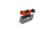 Closet Kit Ducasse DN50 Clip For Wood Doors 2 Doors Up To 110lbs (50kg) With 2M (6.5ft) Track