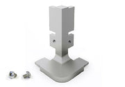 Plastimodul Gola horizontal outside corner connector "L" Brushed Nickel