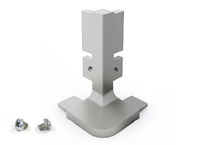 Plastimodul Gola horizontal outside corner connector "L" Matte White