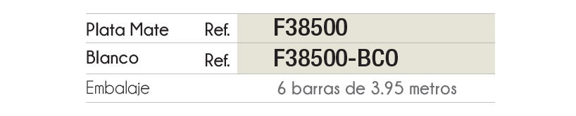 Plastimodul Gola horizontal open lids set "L" Brushed Nickel