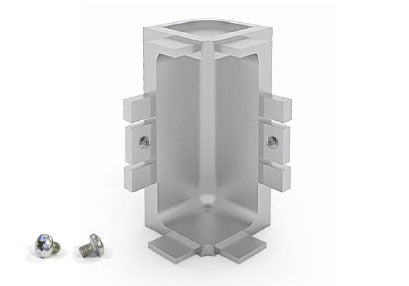 Plastimodul Gola horizontal inside corner connector "C" Matte White