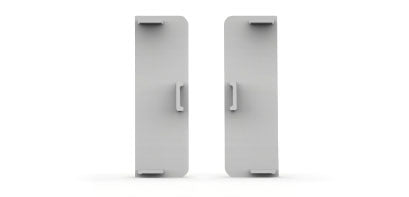 Plastimodul Gola horizontal closed lids set "C" Matte White