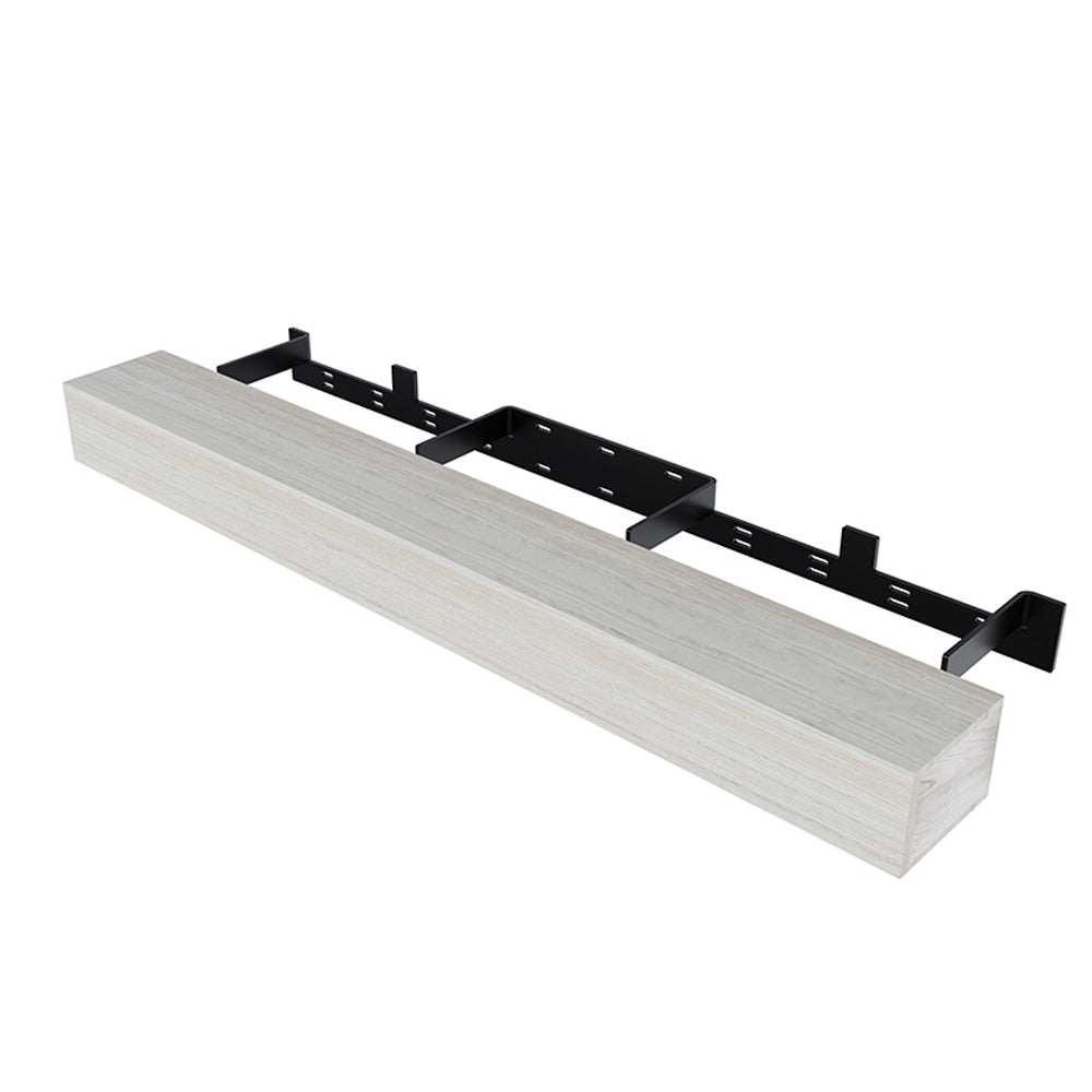 Floating Fireplace Mantel Kit - 48 x 8 x 8 - Arctic Groovz | Federal Brace