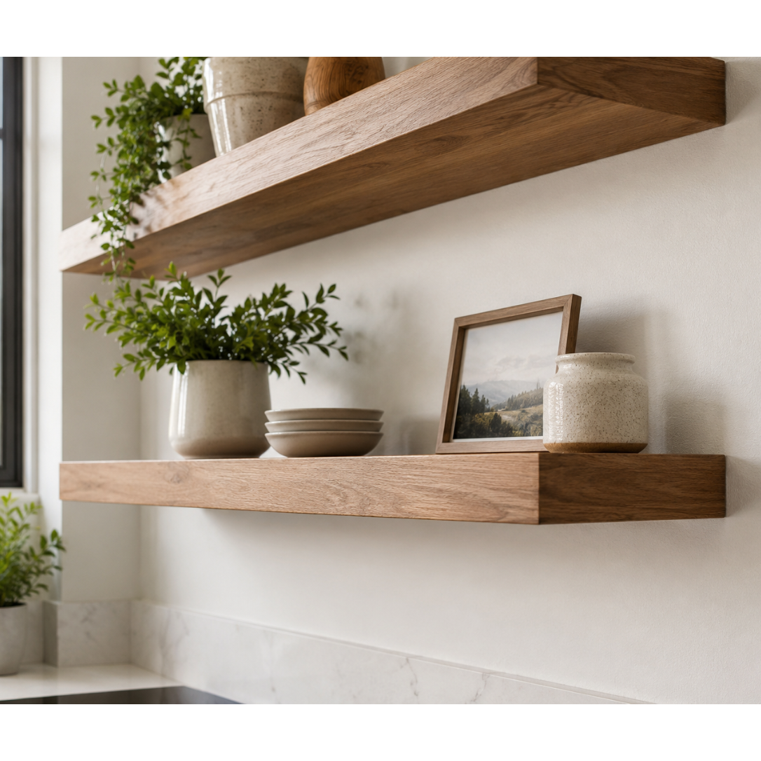 Floating Shelf Support Rod Bracket - 10 x 22.5 x 1.5 - Steel | Federal Brace