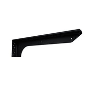 Metal Stud Front Flange Bracket - 19x1.75x5 - Flat Black - RH