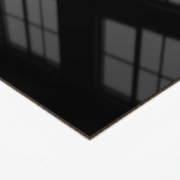 LAM BLACK 4X8 1/16 GLOSS
