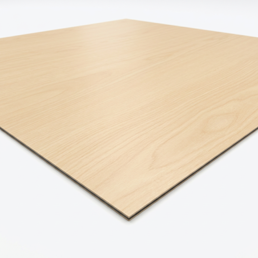 LAM NAT. MAPLE 4X8 1/32