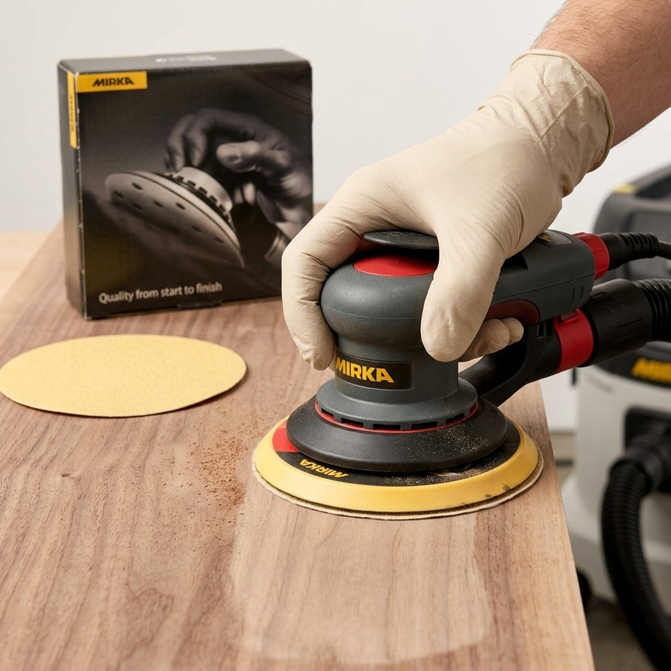 ORBITAL SANDPAPER MIRKA 5