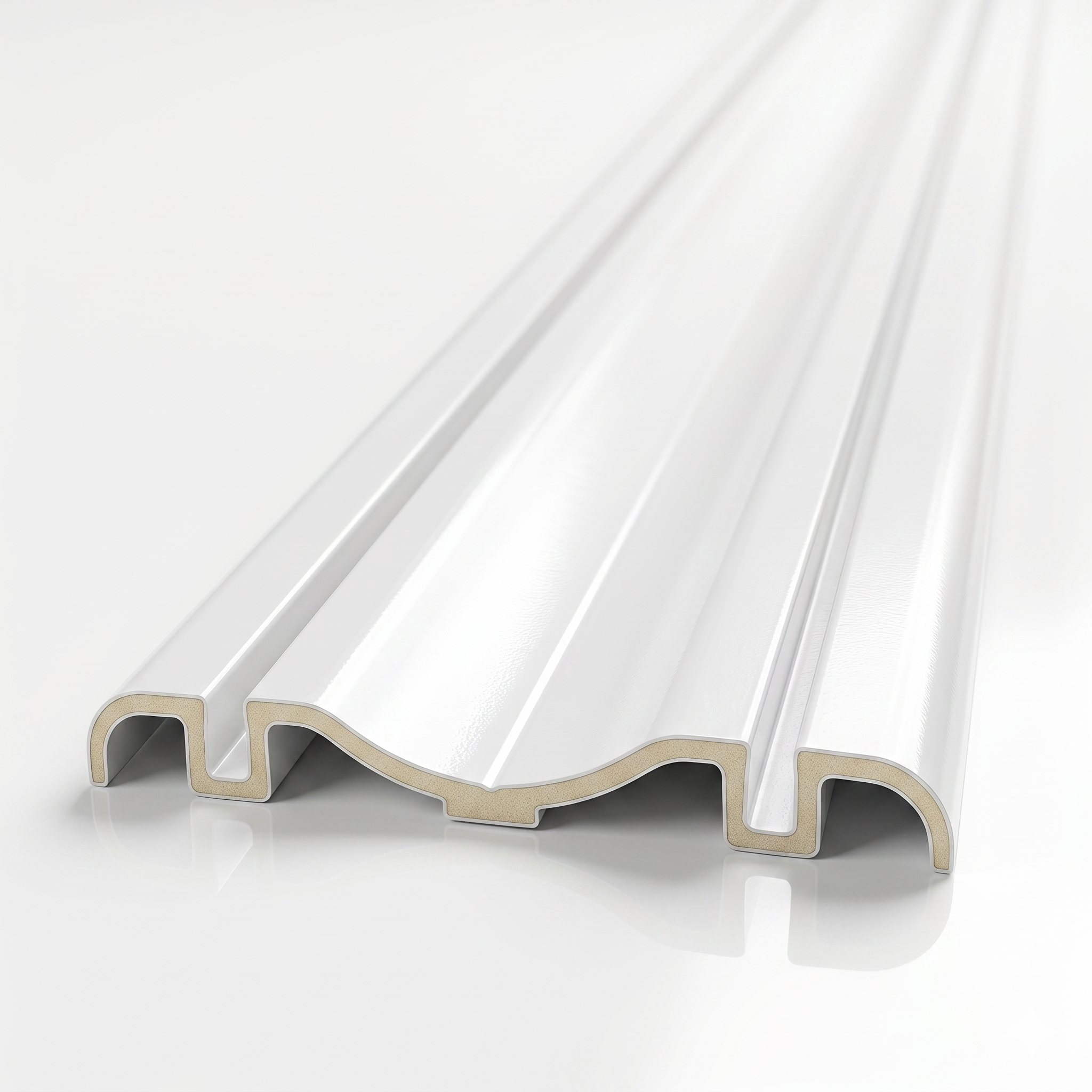 Carrier Track Ducasse CXD Surface Mount Double AL for Door Thickness 5/8"–15/16" 3M (9.85FT)