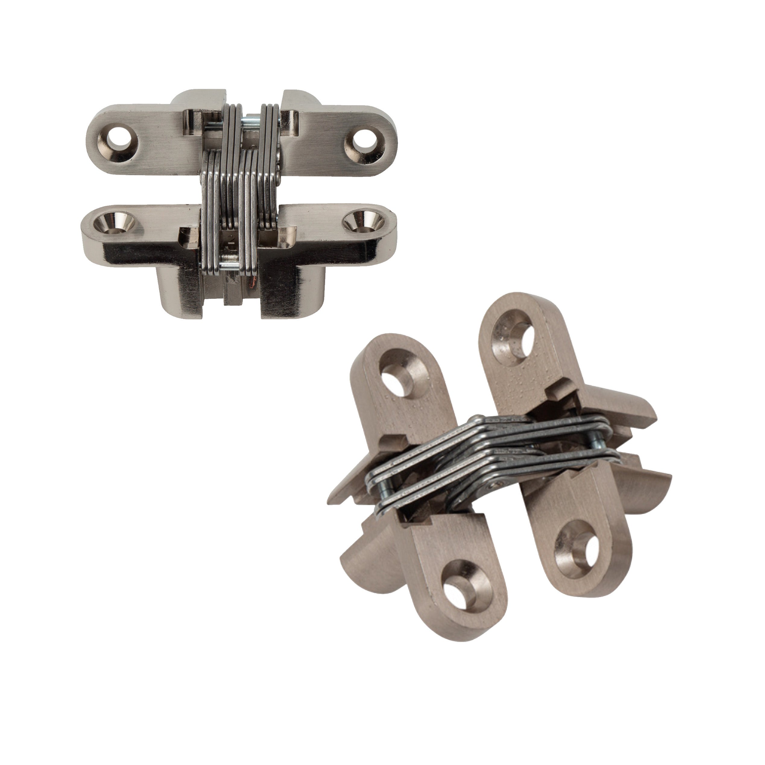 Invisible Hinge 118mm W/O Screw B-Nickel