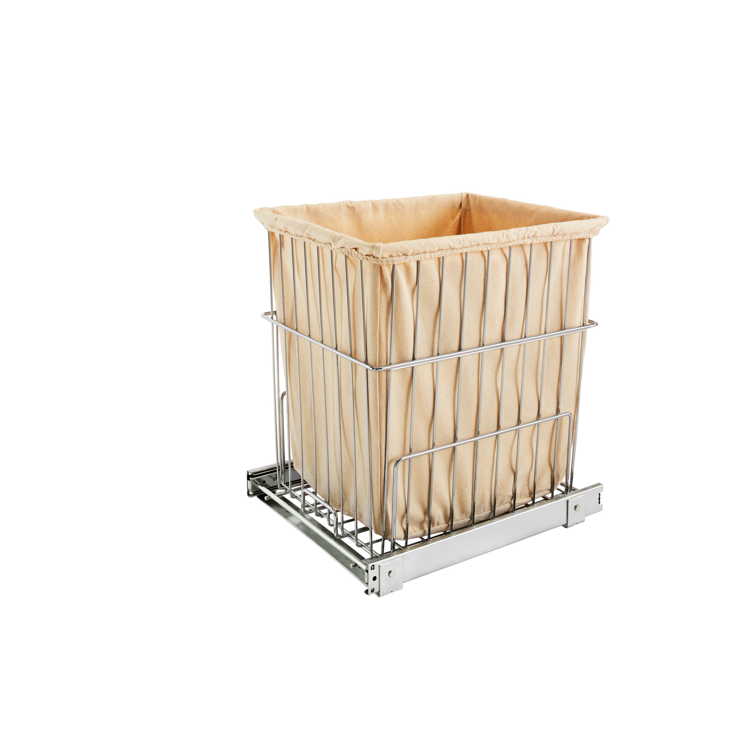 Pullout Wire Hamper Chrome  14.75 in (375 mm) W x 18 in (457 mm) D x 19.38 in (492 mm) H